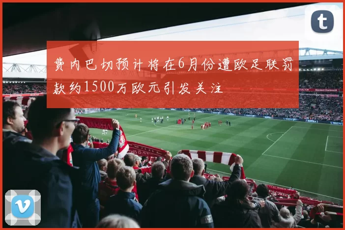 费内巴切预计将在6月份遭欧足联罚款约1500万欧元引发关注