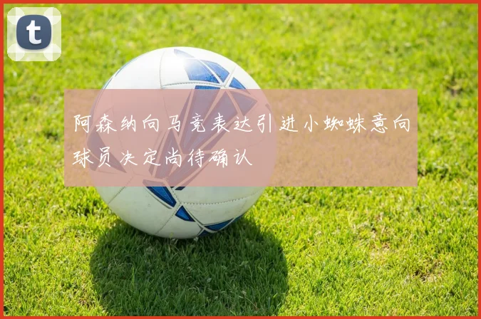 阿森纳向马竞表达引进小蜘蛛意向球员决定尚待确认